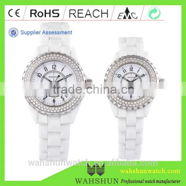 2016 Fashion Replacement Ceramic Sapphire Lovers Watch photo-3