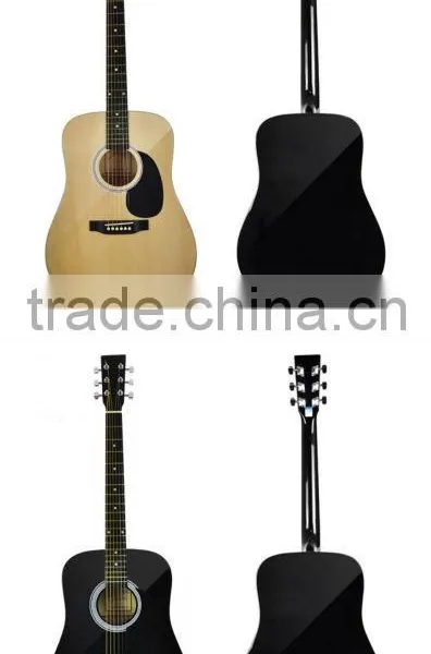 Rosewood Fingerboard Ash Plywood Acoustic Guitar photo-4