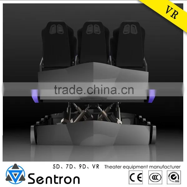 2016 Excellent Triple Motion Seats Electric vr Game Machine vr Equipment Cinema vr photo-2