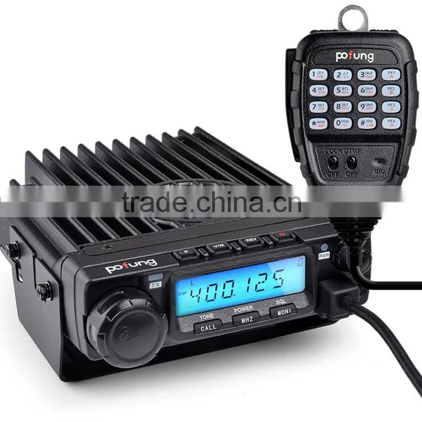 50W/25W/10W UHF 450-470MHz BaoFeng/Pofung BF-9500 Large LCD Portable Mobile Transceiver Vehicle Radio