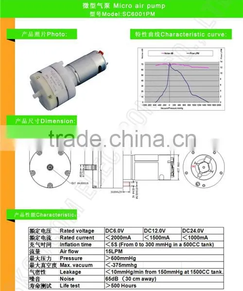 Mini Air Compressor,mini Compressor,small Air Compressors 16LPM photo-2