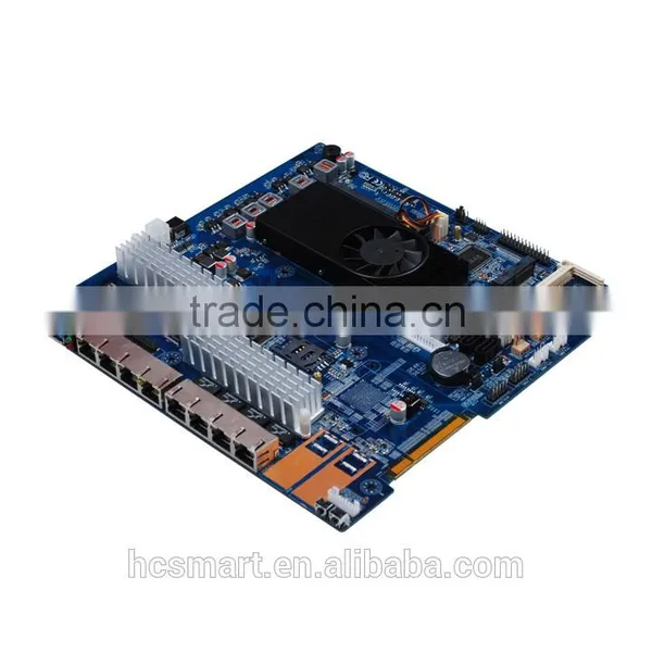 Intel C1037U 8 LAN Network Security Firewall Motherboard photo-2