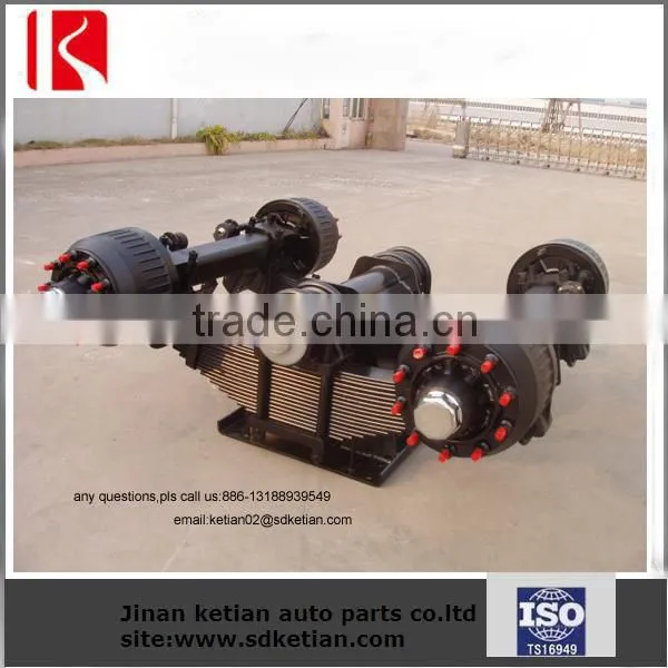 32T Drum Type Single Point Suspension Bogie Suspension photo-4