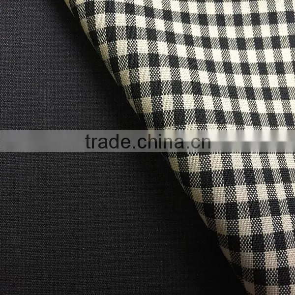 45% Wool 55% Polyester Checked Fabric for School Uniform photo-6