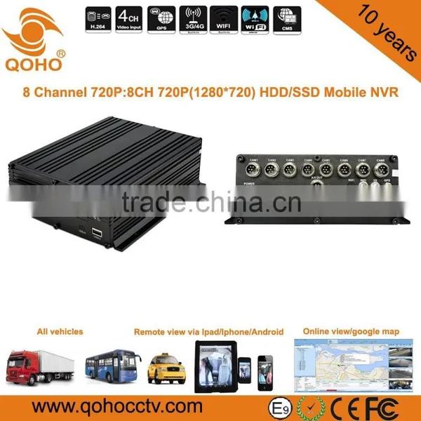 720P Mobile NVR ,GPS,3G, WIFI, 8-channel MNVR photo-6