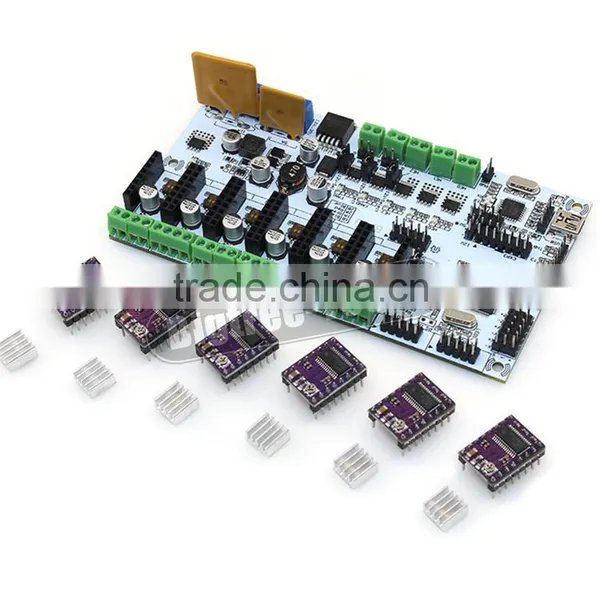 BIQU 2016 Highest Demand Products 3D Printer Kits Mother Board RepRap Rumba Board With 6pcs DRV8825 Stepper Driver photo-6