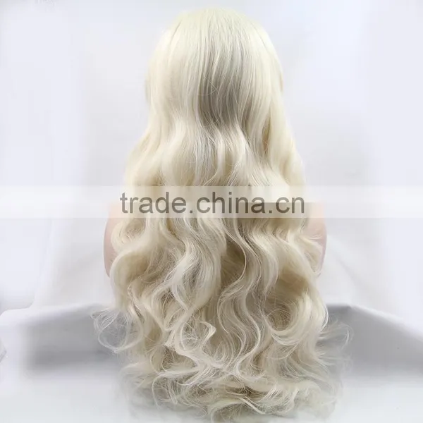 Large Stock Wholesale Price Colorful Synthetic Hair Wig photo-5