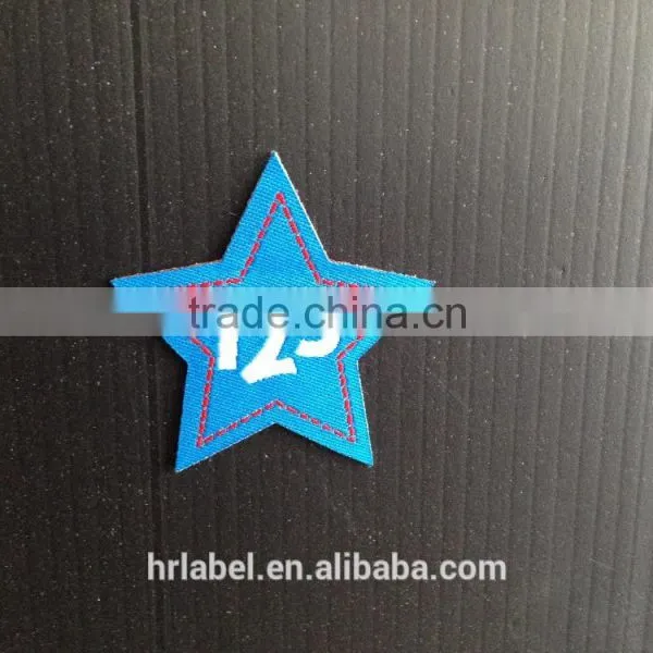 Star Woven Patch