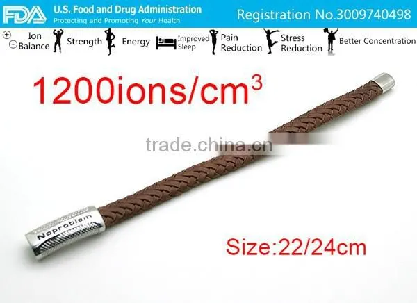 Noproblem P081 Stainless Steel 2015 Fashion Friendship Infinity Wristband Leather Bracelet photo-3