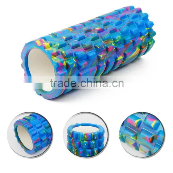 Yoga Foam Roller EVA Gym Pilates Fitness Eercise Foam Rollers Massage Training Roller 4 Colors photo-2