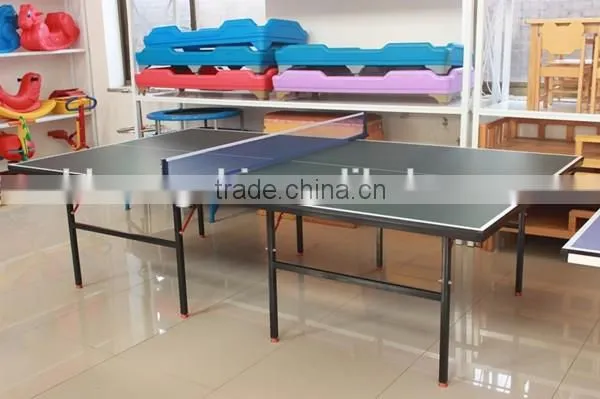 Cheap Foldable Ping Pong Tables in Workshop