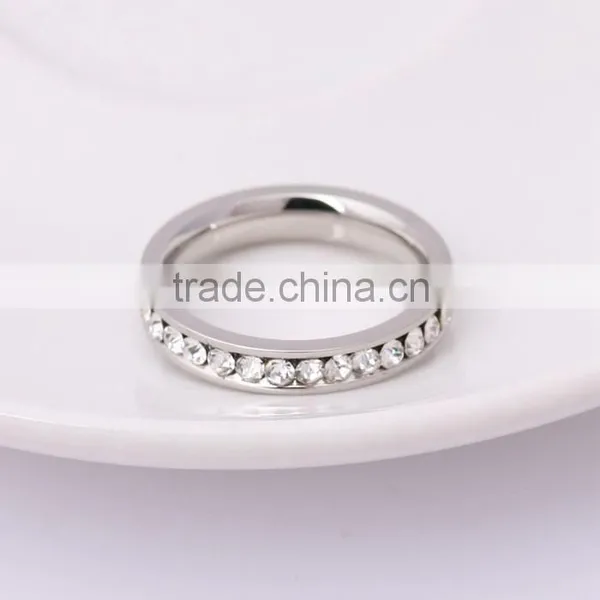 Fashion Yiwu Jewelry Factory Channel Setting Men Ring Model photo-2