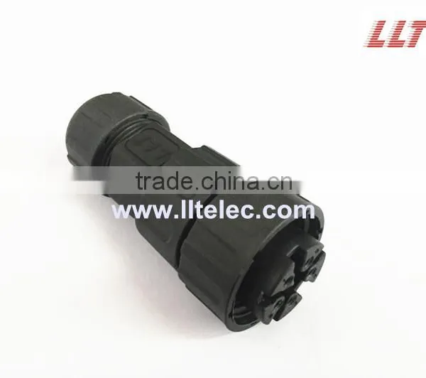 UL Approved 5 Poles Solder Terminal Male to Female Waterproof Connector photo-3