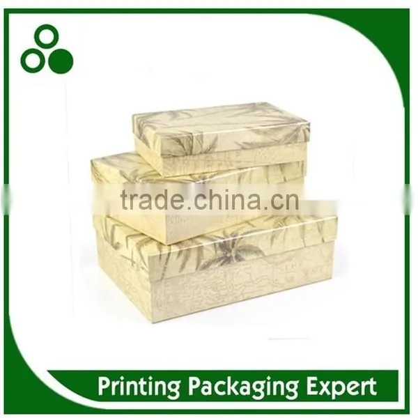 NEW ARRIVAL FASHONABLE WALLPAPER SERIES CARDBOARD PAPER BOX WITH LID photo-3