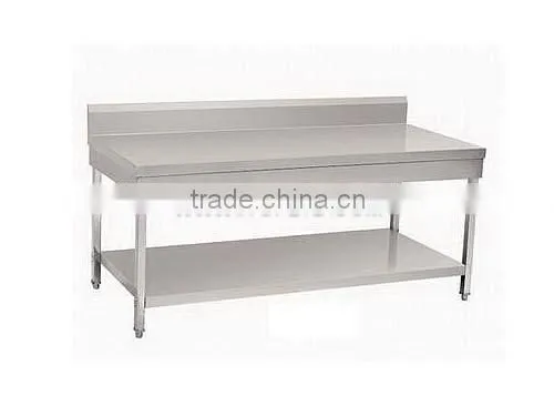 Hot Sale Kitchen Stainless Steel Work Table With Wheels photo-2