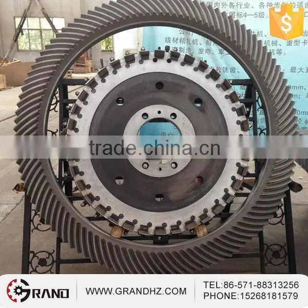 Supply Cone Crusher Parts Steel Forged Bevel Gear