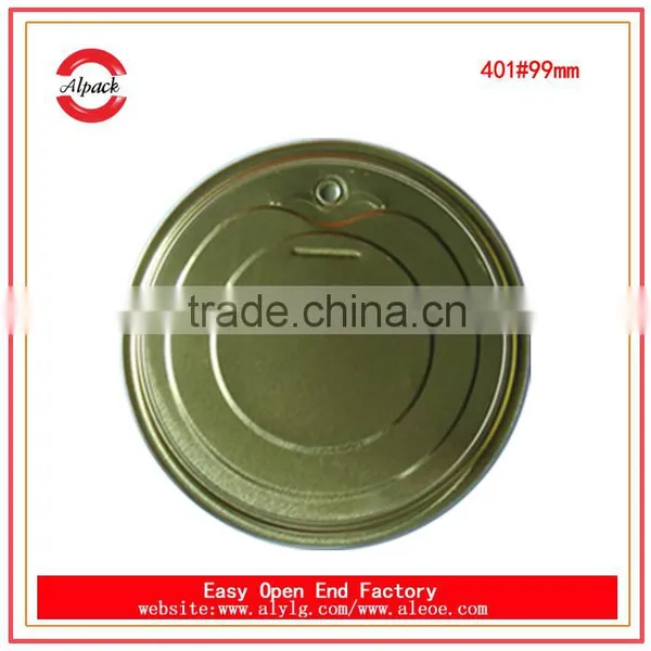 401#99mm Aluminum Easy Open End for Dry Cargo Food Packaging photo-2
