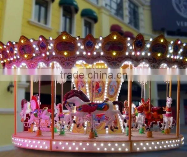 Kid Cartoon Merry go Round Cotton Candy , Lovely Children's Merry go Round photo-5