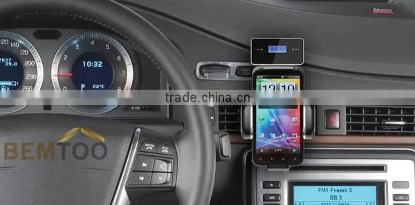 CAR WIRELESS MP3 FM RADIO TRANSMITTER HANDS FREE FOR MOBILE IPAD photo-3