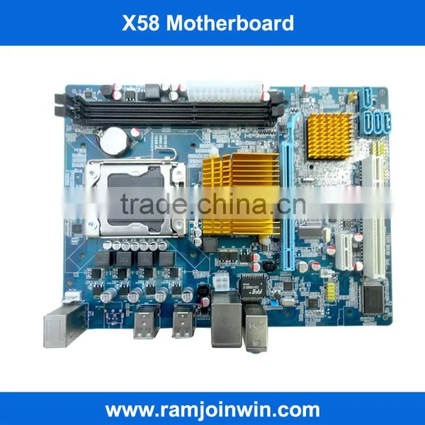 Supports DDR3 1600/1333/1066 Memory X58+ICH10 Chipset Lga1366 Motherboard photo-4