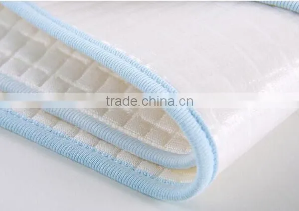 Trustworthy China Supplier Waterproof Three Small Monochrome Toweling Travel Changing Mat photo-4