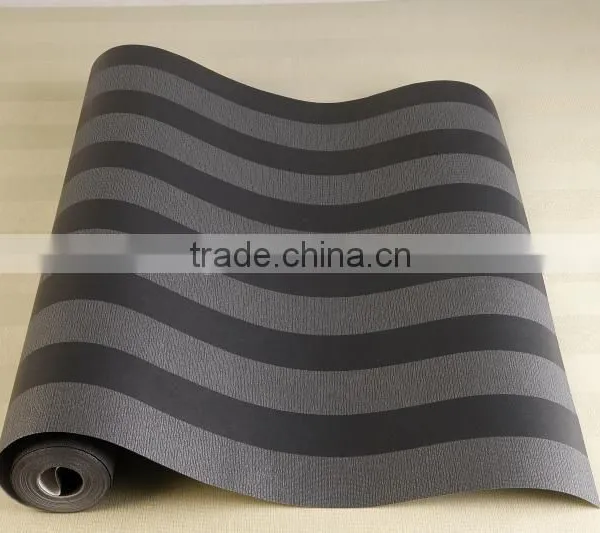 Newest Striped Non Woven Wallpaper for Home Decor Living Room photo-4