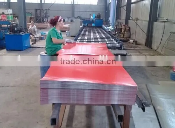 Embossed Corrugated Roofing Sheet; Embossed Ppgi; Diamond Embossed Ppgi Coil or Sheet Exported to Nigeria photo-3