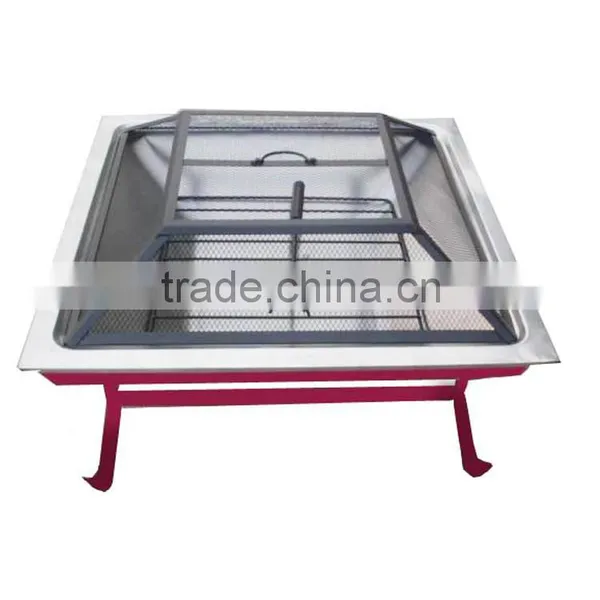 Good Outdoor Fire Pit Table With Ceramic Tiles photo-5