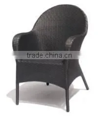 Library reading chair Rattan wicker material plastic reading chair