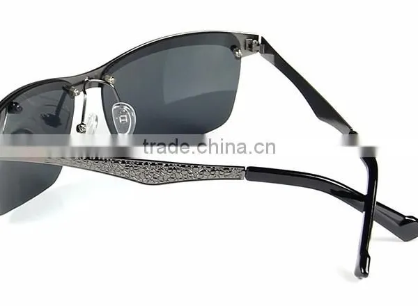 New Style Alloy Polarized Sunglasses Man Custom Logo by Laser photo-3
