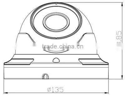 LS VISION 3mp Poe Onvif Waterproof Ip66 Motion Detection ir ip Dome Cctv Camera photo-5
