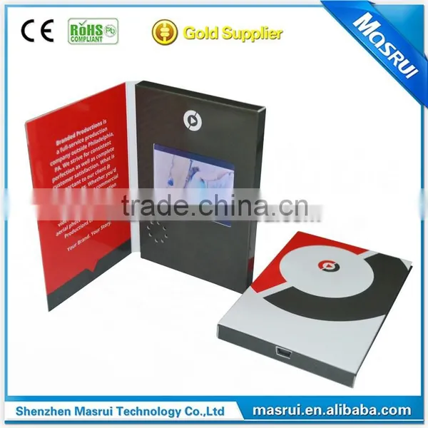 Fashion Business Card Design With 2.4"LCD Screen ,128MB Memory