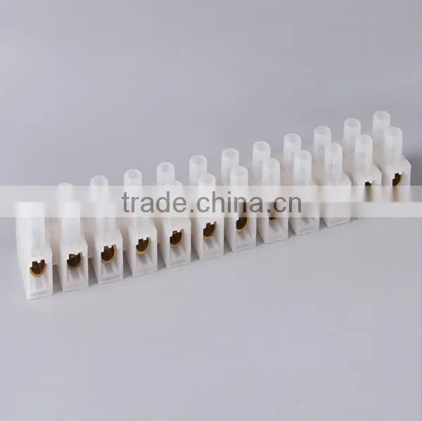 Full Size 10Pcs/Bag PE/PP/PA 12 Way Plastic Terminal Strip photo-4