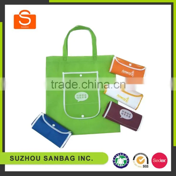 Non Woven Shopping Bag With Foldable