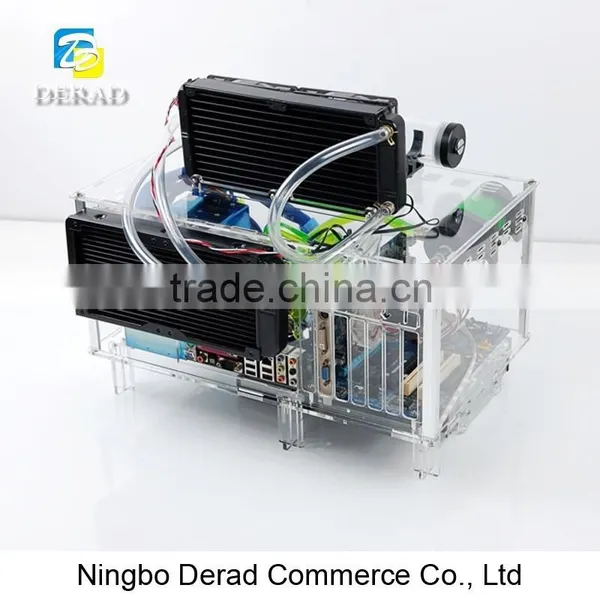 PC Computer Case Which Can Install Water Cooling Pump Raditor photo-3