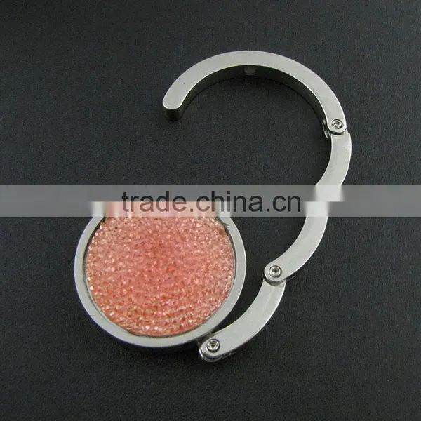 Customized Logo Promotion Round Foldable Bag Hanger photo-4