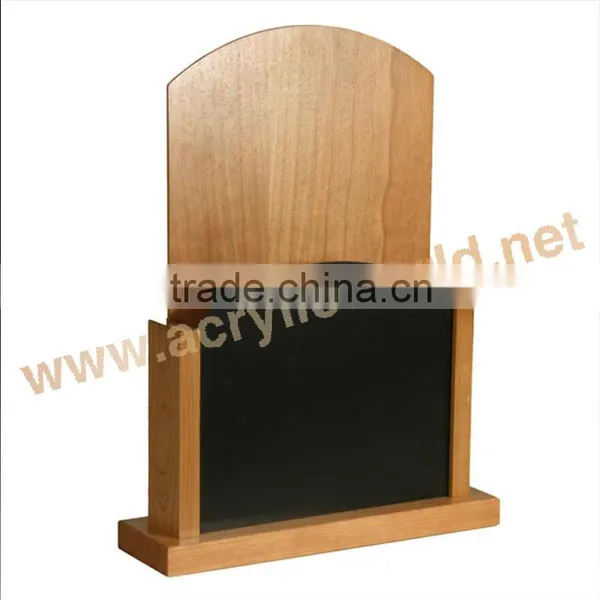 Wooden Clipboard Menu Holders/wooden Menu Holder With Chalkboard/chalkboard Menu Board photo-3