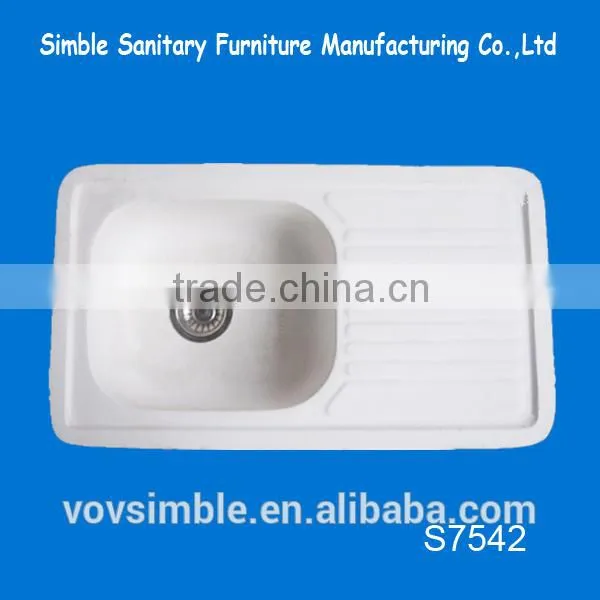 White High Gloss White Kitchen Sink Mixer photo-3