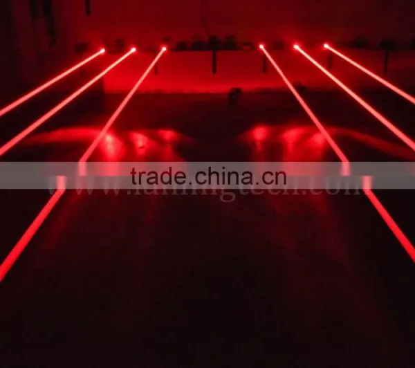 LN320 1600mW Red 8-Head Mobile Fat-Beam Laser Net photo-3