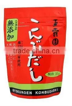 Delicious Taste in Japanese Konbudashi (kelp Soup Stock)