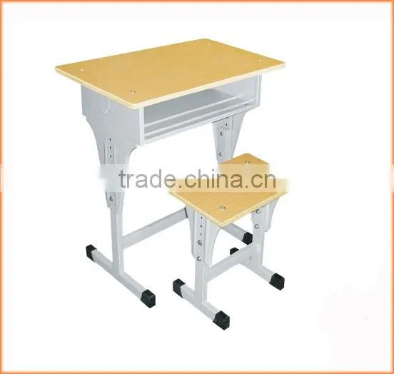 Library Furniture Metal Desk and Chair Set photo-4