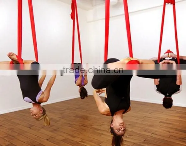 Anti-Gravity Fitness Parachute Flying Yoga Pilates Aerial Hammock Swing Trapeze photo-5