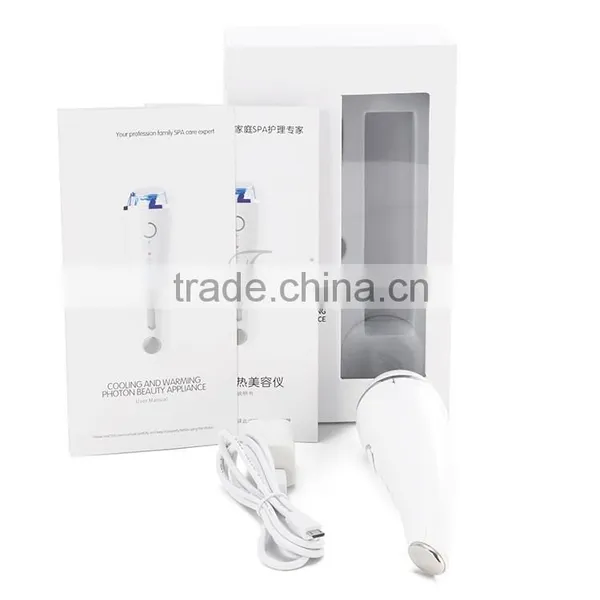 Warm and Cold Photon LED Vibration Facial Care Beauty Machine photo-4