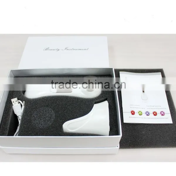 Factory New Design Functional Protable Home Use Sonic Ion Skin Rejuvenation Face Massager photo-5