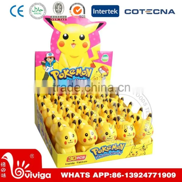 2g Sweet China Cheap Bubble Gum Pikachu Candy photo-5
