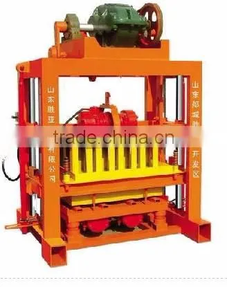 QTJ4-40 Used Concrete Save Energy Hollow Block Shaping Machine Made in China With High Capacity Vedio Showing in Youtube photo-2