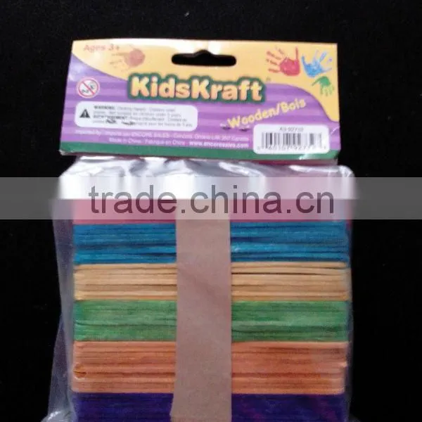 Wooden Ice Cream Stick Art and Craft, Decorative Wood Stick, Craft Wooden Stick photo-6