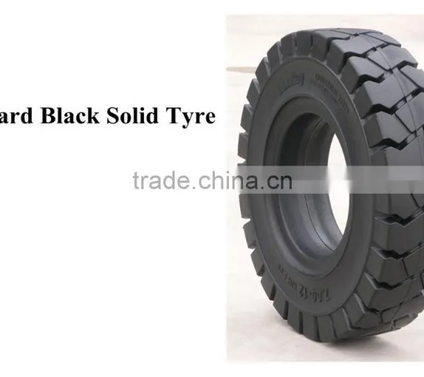 Lift Truck 6.50-10 7.00-12 Solid Forklift Tire Rubber Pressure photo-6