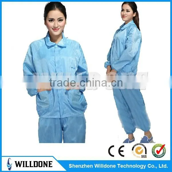 ESD Garments Antistatic Clothing ESD Smock for Cleanroom Working photo-4