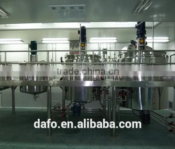 Stainless Steel Shampoo Making Machine Price Liquid Mixing Tank photo-2